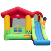 Kids Inflatable Bounce House with Long Slide and 680W Blower