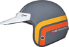 Nexx Garage X.G10 Larry Span Jet Helmet,  grey-orange,  Size L,  grey-orange,  Size L
