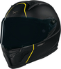Nexx Racing X.R2 Dark Division Helmet,  black-yellow,  Size 3XL,  black-yellow,  Size 3XL