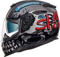 Nexx SX.100 Big Shot Helmet,  black-grey,  Size XL,  black-grey,  Size XL