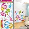 Large Cartoon Fish Crabs Removable Wall Sticker Art Decal Nursery Kids