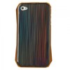 Laser Style Protective Aluminum Back Case for iPhone 4/4S Gold