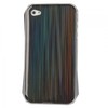 Laser Style Protective Aluminum Back Case for iPhone 4/4S Silver