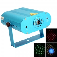 LB-10 100V-220V 650nm & 532nm Voice-activated Mini Red & Green Laser Stage lighting Light Blue