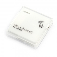 LC-0028 56 in 1 Square-shaped USB 2.0 Card Reader White