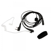 Throat Vibration Finger PPT Acoustic Tube Earphone + Mic for Kenwood