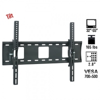 Tilting 32-55 165lbs Flat Panel LCD LED Plasma TV Wall Mount Bracket