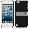 Tranquil Style Matt Back Case Cover with Stand for iPod Touch 5 Black