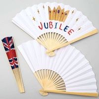 Design a Platinum Jubilee Fan (Pack of 4)