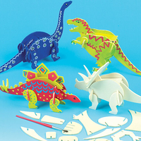 Dinosaur Woodcraft Kits (Pack of 15)
