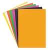Halloween A4 Card & Paper Value Pack (Pack of 100) Halloween Craft Supplies 7 assorted colours - Orange,  Green,  Purple,  Red,  Black,  Yellow & white