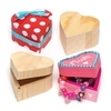 Heart Wooden Keepsake Boxes (Pack of 4) Mother