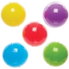 Rainbow Colours Bouncy Balls (Pack of 12) Pocket Money Toys,  5 Assorted Colours - Red,  Yellow,  Blue,  Green & Purple