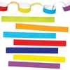 Rainbow Colours Paper Chains (Pack of 500) Party Decorations 7 assorted colours - Red,  Orange,  Green,  Yellow,  Blue,  Indigo & Violet