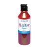 Red Glitter Paint - 300ml Bottle of Red Glitter Paint.