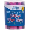 Red,  Pinks & Purple Glitter Glue Pens (Pack of 24) Glues & Adhesives 6 assorted colours - White,  Red,  Light Pink,  Pink,  Light Purple & Purple