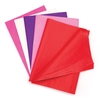 Red,  Pinks & Purple Tissue Paper Value Pack (Pack of 25) Paper & Card 5 assorted colours - Red,  White,  Purple,  Light Pink & Dark Pink
