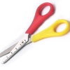 Ruler Scissors 13cm (Pack of 8) Right-Handed Scisssors,  Plastic Handle