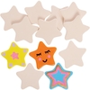 Star Ceramic Painting Stones (Box of 15) Natural Craft Materials