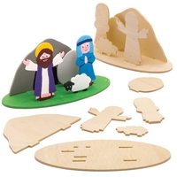 Wooden Holy Week Scene Kits (Pack of 4)