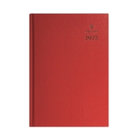 Collins A5 Desk Diary Week to View Red 2023 35.15-23