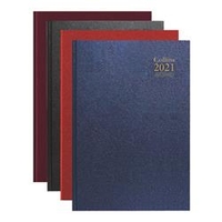 Collins Desk Diary Day Per Page Appointments A4 Assorted 2021