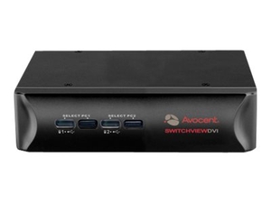Avocent SwitchView DVI - KVM / audio switch - 2 ports - desktop