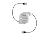 Belkin Retractable CAT5e Networking Cable - patch cable - 1.5 m