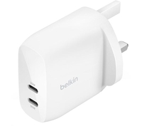 BELKIN WCB010myWH Universal Dual USB Type-C Mains Charger