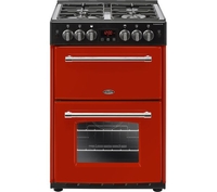 BELLING Farmhouse 60G Gas Cooker - Jalapeno & Black