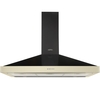BELLING Farmhouse 90 Chimney Cooker Hood - Cream & Black