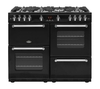 BELLING Kensington X100G Gas Range Cooker - Black