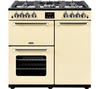 BELLING Kensington X90G Gas Range Cooker - Cream & Chrome