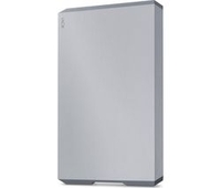 LACIE STHG2000400 Portable Hard Drive - 2 TB,  Silver