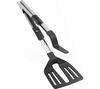 LEIFHEIT 2-in-1 Tongs & Turner - Stainless Steel