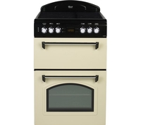 LEISURE CLA60CEC 60 cm Electric Ceramic Cooker - Cream & Black