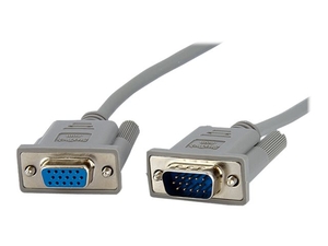 StarTech.com 10 ft VGA Monitor Extension Cable - HD15 M/F - VGA extension cable - 3 m