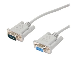 StarTech.com 15 ft VGA Monitor Extension Cable - HD15 M/F - VGA extension cable - 4.6 m