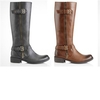 Ladies Twin Zip Boots in Black