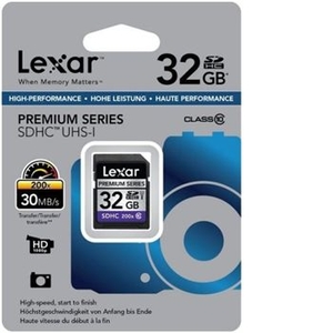 Lexar Platinum II SDHC Card 32 GB - Return