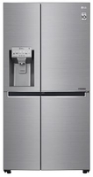 LG GSJ961PZVV LGInstaview Door-In-Door™ Gsj961pzvv American Style Fridge Freezer Shiny Steel - A+