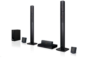 LG LHB645 5.1 Ch Blu Ray Home Cinema 2 Tallboy Speakers