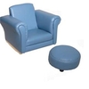 LG071 - Chair & Stool in Light Blue