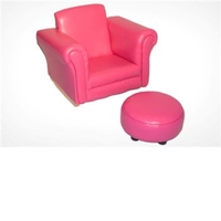 LG071 - Chair & Stool in Pink - Return