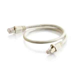 5m Cat6a Booted Shielded (STP) Network Patch Cable - Grey