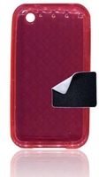 Apple iPhone 3G U-Bop gSHELL Tough All-Body Case & StampWIPE Smoke Pink