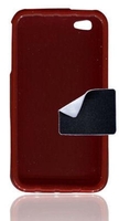 Apple iPhone 4 (Current Model) U-Bop gSHELL Tough All-Body Case & StampWIPE Smoke Red