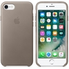 Apple iPhone 7 Leather Case - Taupe