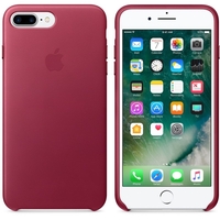 Apple iPhone 7 Plus Leather Case - Berry