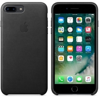 Apple iPhone 7 Plus Leather Case - Black